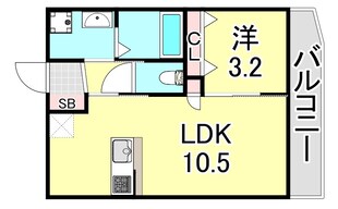 H.Cフラッツ須磨桜木の物件間取画像